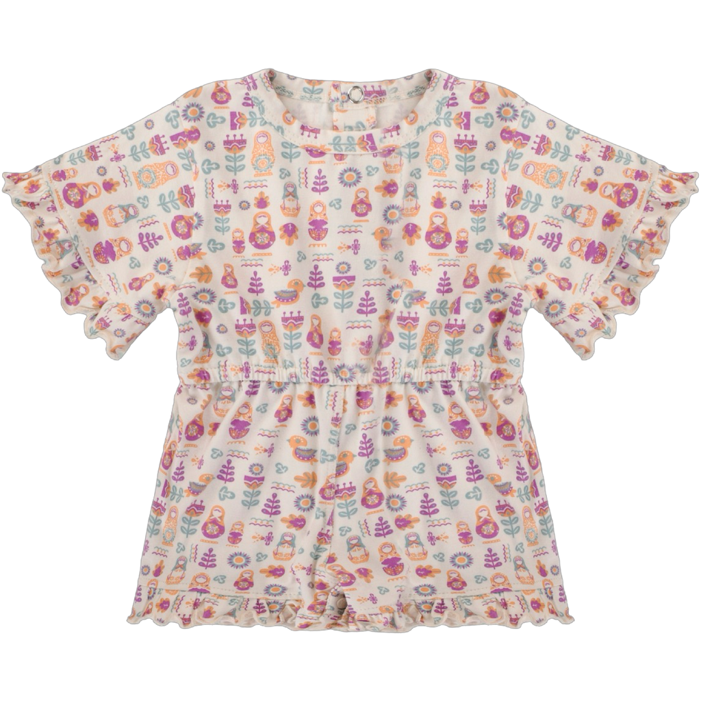 1746-25 - Junior - Matryoshka , Jump Printed suit