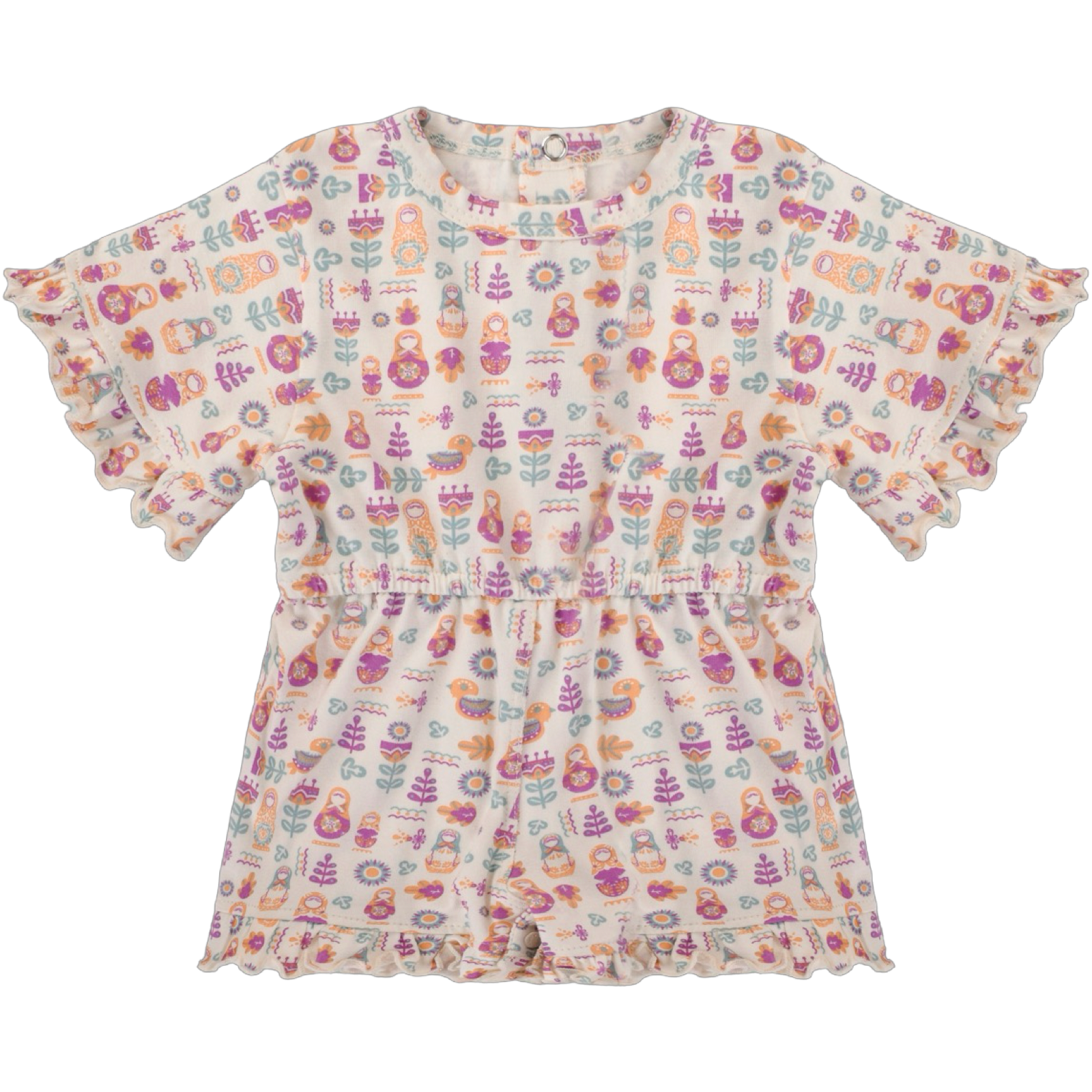 1746-25 - Junior - Matryoshka , Jump Printed suit