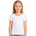 2470 - Junior - Girl - Short Sleeve Flannel - Whites
