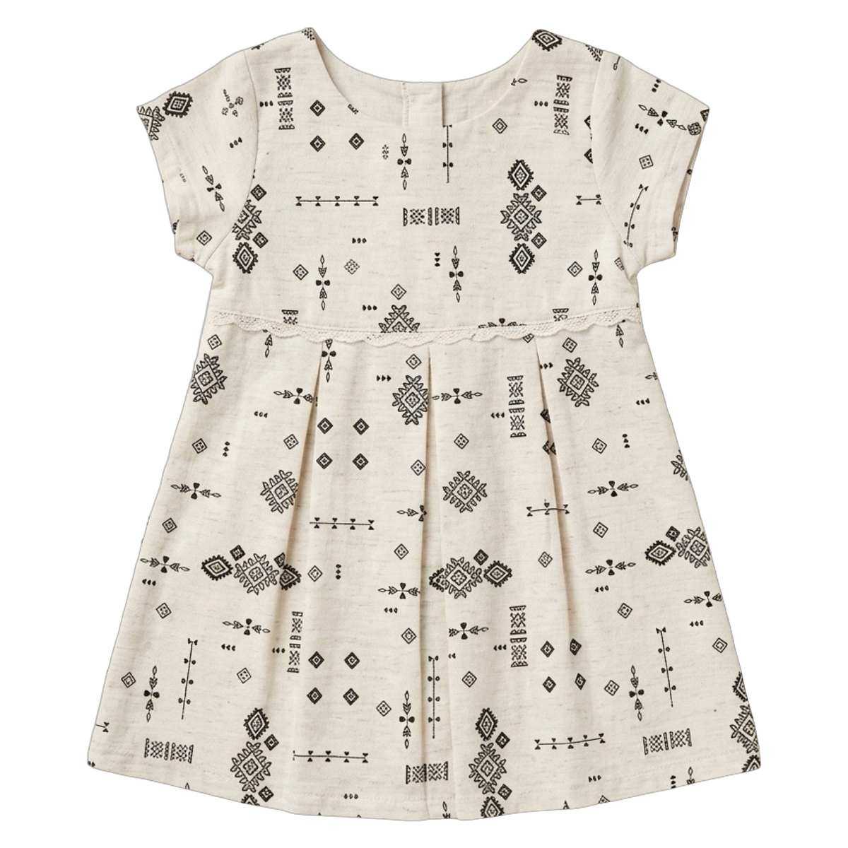 3428-24 - Junior - Vintage Art Dress Printed
