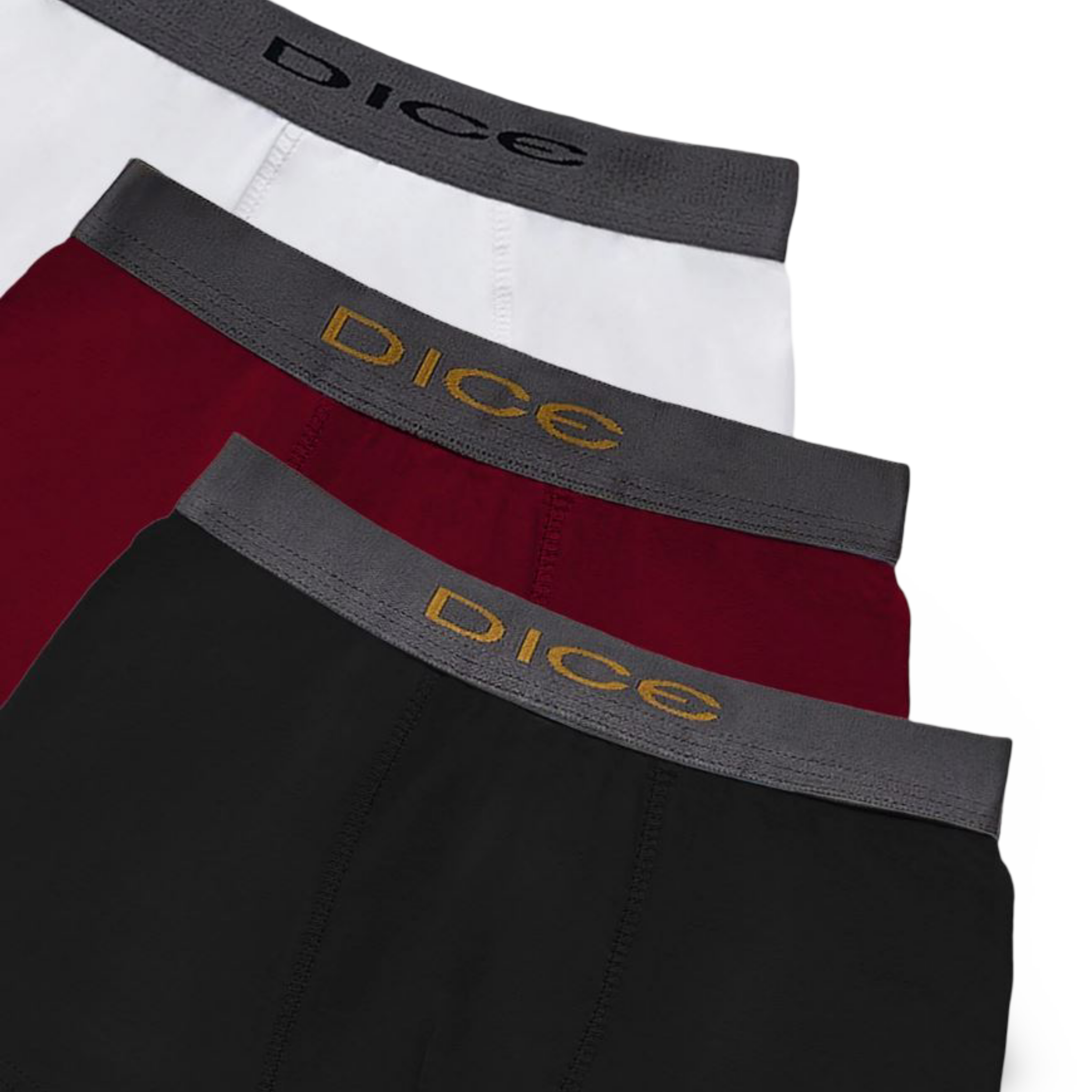 DKB330 P*3 Boys' Plain Boxer– 3 Pieces