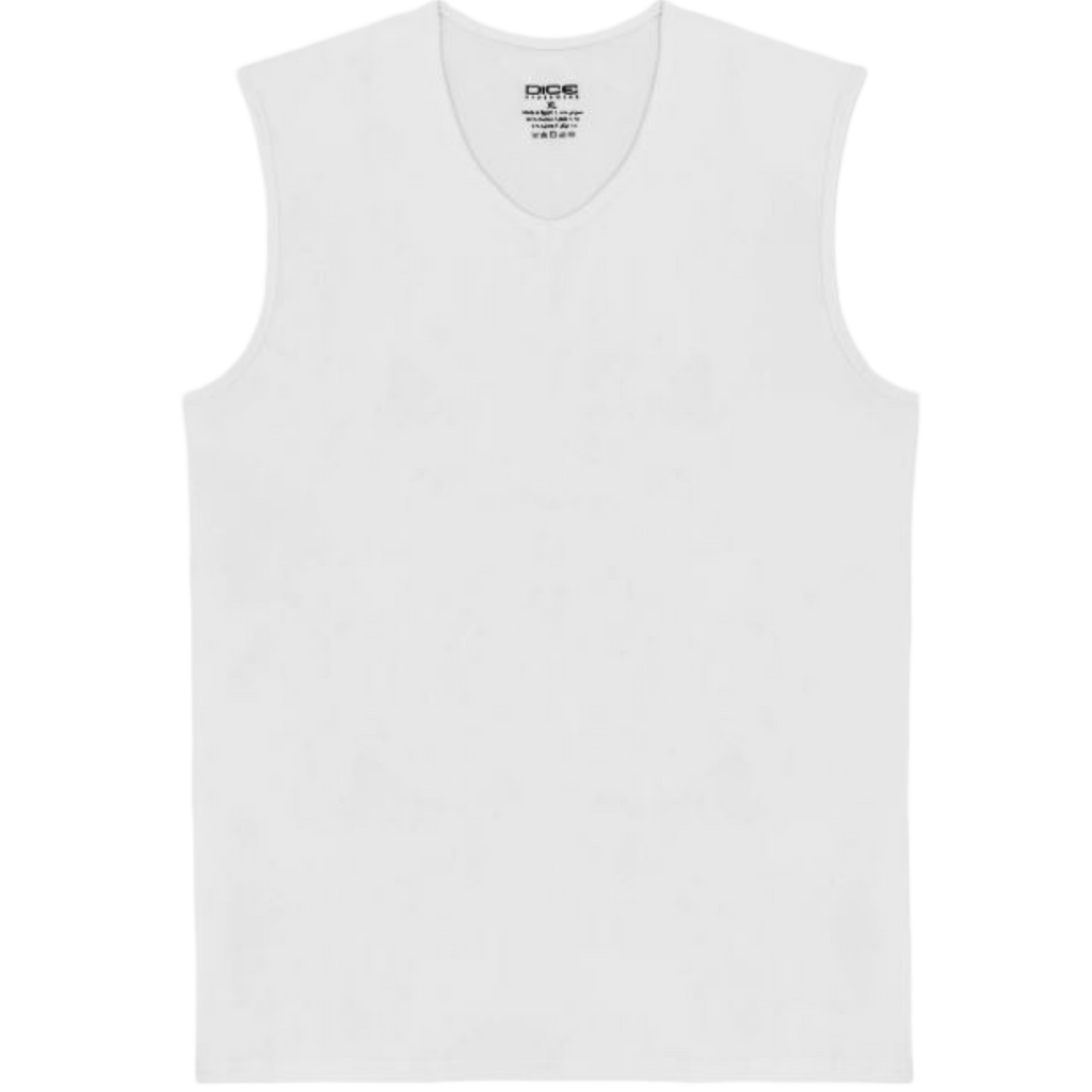 DM187CS Men's Sleeveless V-Neck Wide Strap Top