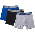 DmLong - Dice (Pack Of 3) 95% Cotton