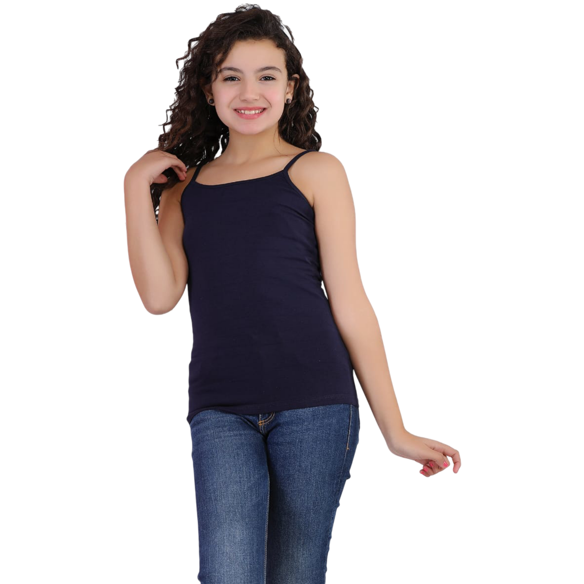 JC10 GIRLS, THIN STRAP TANK TOP