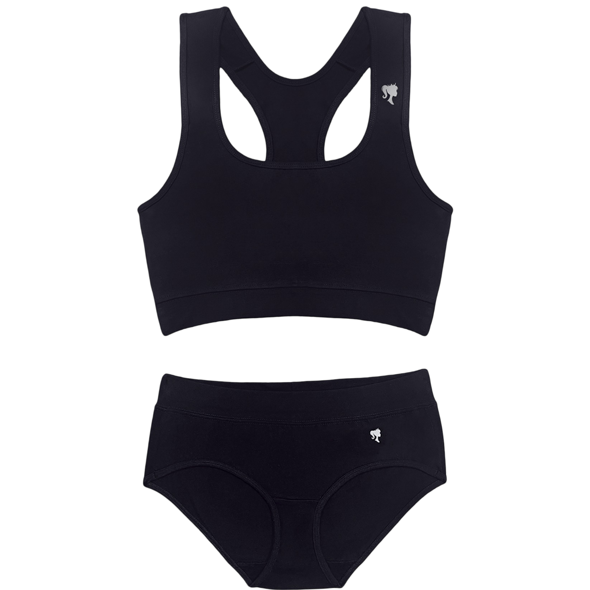 JC222 UNDERWEAR + WIDE STRAP BRA SET