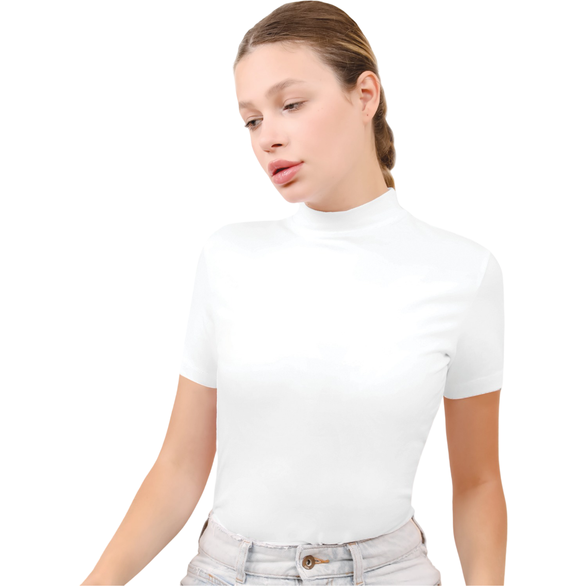 JC27 HIGH NECK SHORT SLEEVE