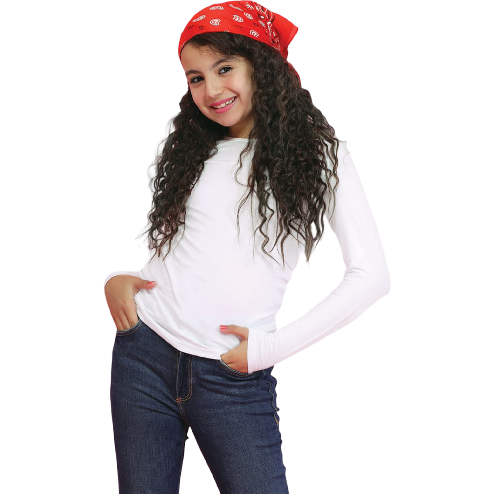 JC40 GIRLS, LONG SLEEVE TOP